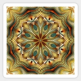 Flower Of Life Mandala (Oriental Breeze) Sticker